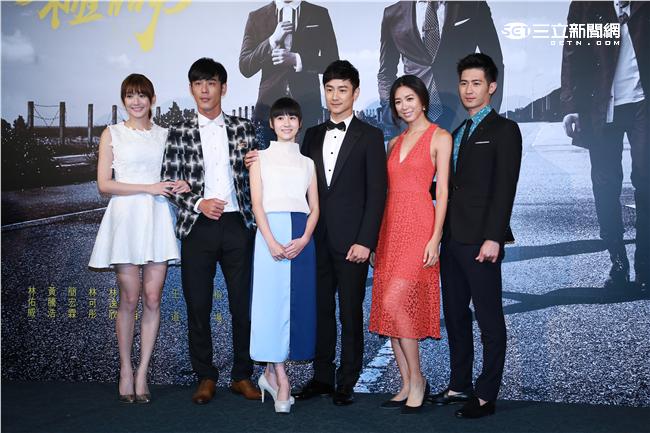 「我的極品男友」首映會；演員：林佑威、黃騰浩、簡宏霖、林可彤、林逸欣、連俞涵、沈海蓉、王道、胡佩蓮、檢場、況明潔、李相林