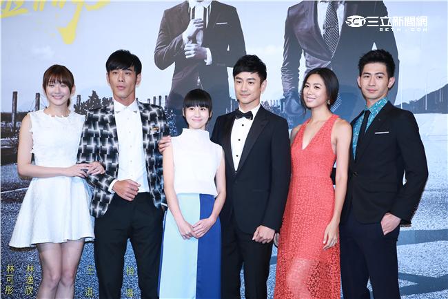 「我的極品男友」首映會；演員：林佑威、黃騰浩、簡宏霖、林可彤、林逸欣、連俞涵、沈海蓉、王道、胡佩蓮、檢場、況明潔、李相林