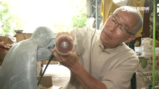 王秀杞大師石雕創作　傳遞愛的正能量