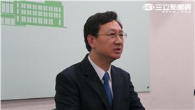 行政院發言人童振源。記者盧素梅攝