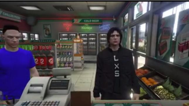 惡煞毆打全家店員　網友用遊戲重現