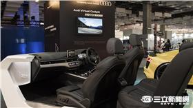 ▲Audi鋼鐵人專屬座駕現身電腦展　VR啟動未來明日科技（圖／Audi）