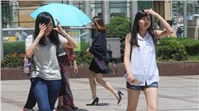 熱,太陽,氣溫 圖/中央社