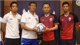 中華男足與柬埔寨(中華足協提供)