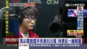 電競產業夯！選手年薪高達600萬