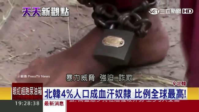 全球現存4580萬奴隸　宛如2世界