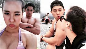 劉雨柔和健身教練男友/翻攝IG