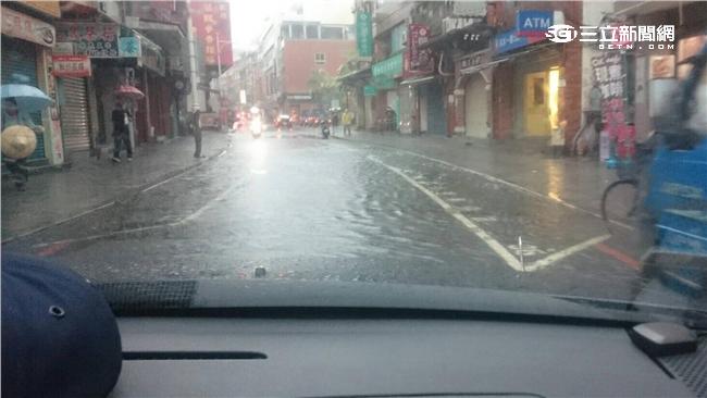 淡水三芝、大園蘆竹　淹水二級警戒！
