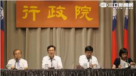 行政院會後記者會。記者盧素梅攝