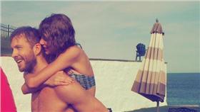 泰勒斯,Taylor Swift,Calvin Harris　圖／翻攝自泰勒斯IG