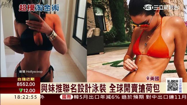 聯名設計泳衣將開賣　珍娜姐妹大解放