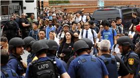 國加州大學洛杉磯分校（UCLA）校園槍擊事件（圖／美聯社／達志影像）