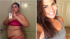 女老師減肥（圖／翻攝自太陽報）