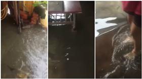 彰化和美住家淹水-組圖／翻攝自臉書社團《和美小鎮》
https://www.facebook.com/100009434214416/videos/1641552349502556/