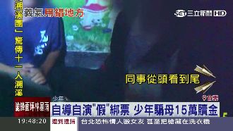 自導自演假綁票　少年騙母15萬贖金