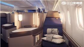 聯合航空全新Polaris商務艙。（圖／聯合航空提供）