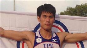 台灣短跑好手楊俊瀚 中央社