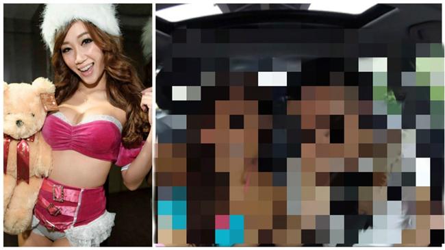 女星崩潰！目睹老公與正妹在車內…