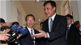 謝長廷、蘇嘉全（圖／中央社）