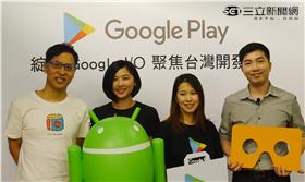 PicCollage拼貼趣 手機APP 記者葉立斌攝 PicCollage共同創辦人及執行長 樊立勳 (John Fan)  產品經理及營運管理經理 黃亞筑 (Mica Huang)