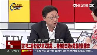 電力備載容量低　姚立明籲台電應說明
