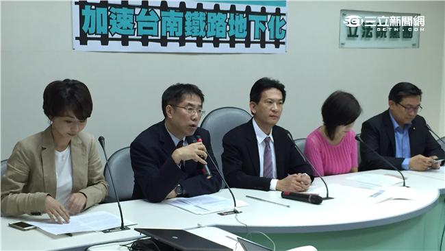 藍營反南鐵地下化　王定宇：手段粗魯