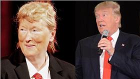 梅莉史翠普,川普　圖／翻攝自JackPMoore twitter、達志