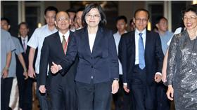 蔡英文、林全_中央社