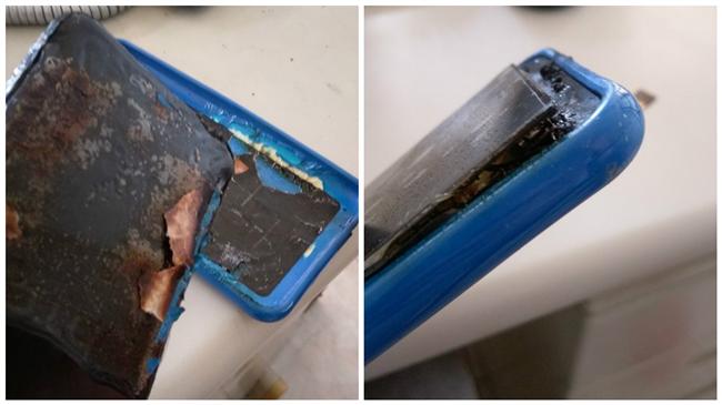 手機充電自燃？網友：差點把家燒了！