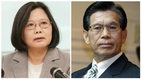 蔡英文、王西田（圖／翻攝自臉書、微博）