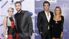 麥莉、連恩漢斯沃／美聯社／達志