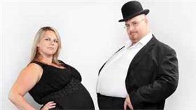 情侶、變胖、幸福肥／達志影像／美聯社