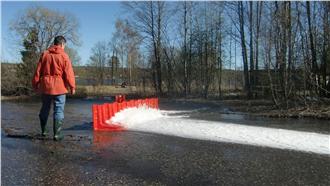 抗水災利器！瑞典活動式防洪板上市