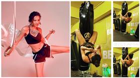 ▲劉雨柔健身。（圖／翻攝自劉雨柔臉書）
