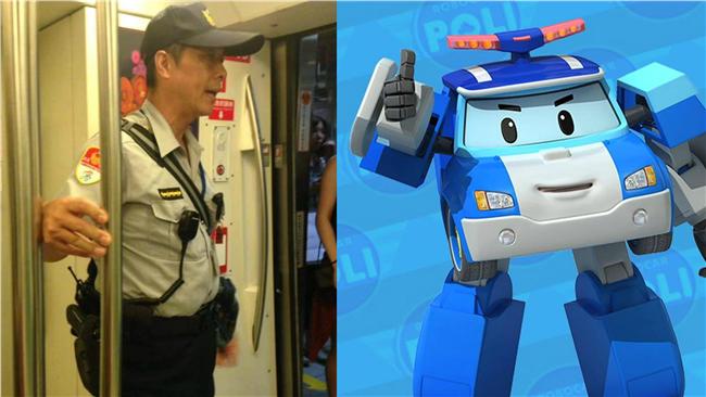 帶小孩搭高捷　警察叔叔這樣做超暖心