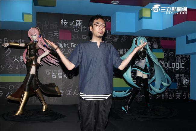 日本電子偶像初音未來金曲推手mikito p首來台熱唱。（記者邱榮吉/攝影）