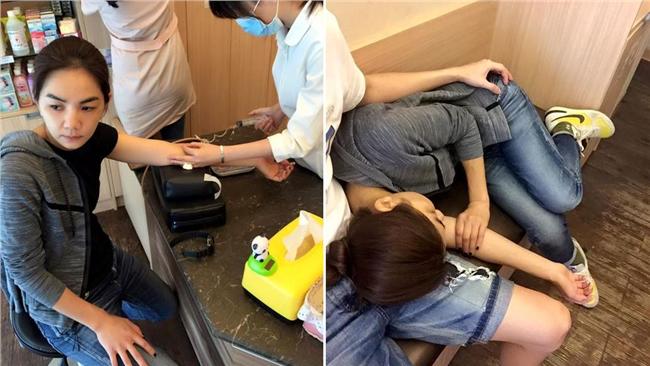 Ella工作勞累病倒　老公好心疼
