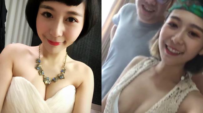 女藝人開直播　露胸前粉紅小點好尷尬