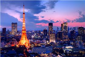 東京,鐵塔,夜晚,夜景,日本（圖／shutterstock／達志影像）
