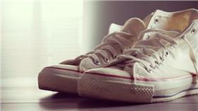 白鞋、鞋子／達志影像