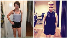 同志,Charlotte Malley,刺青,自殘,同性戀
圖／翻攝自Daily Mail、Charlotte Malley臉書