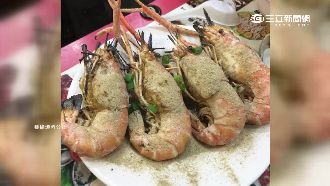 觀光價？士林夜市4隻蝦竟賣450元