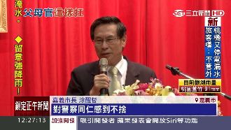 嘉義市治安差　涂醒哲：我被抹黑帶衰