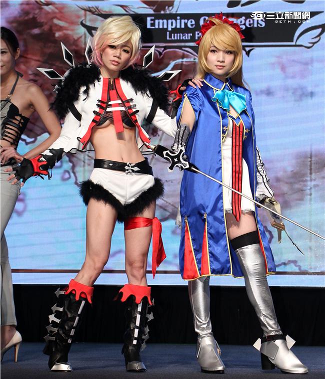 虛實跨界合作、奧爾資訊傾力走出遊手新格局，「天使帝國－幻獸之月」正式發行，自研營運、IP、電商平台三箭齊發。（記者邱榮吉/攝影）

