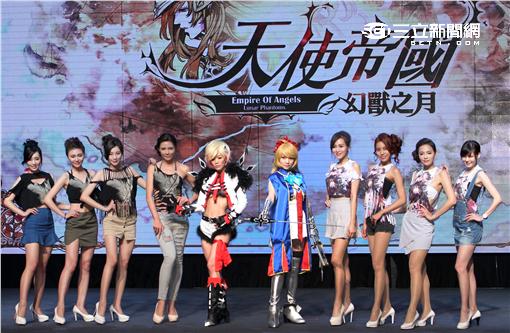 虛實跨界合作、奧爾資訊傾力走出遊手新格局，「天使帝國－幻獸之月」正式發行，自研營運、IP、電商平台三箭齊發。（記者邱榮吉/攝影）

