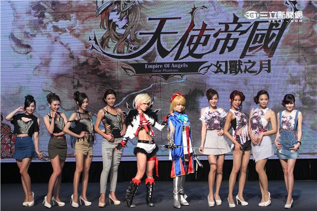 虛實跨界合作、奧爾資訊傾力走出遊手新格局，「天使帝國－幻獸之月」正式發行，自研營運、IP、電商平台三箭齊發。（記者邱榮吉/攝影）

