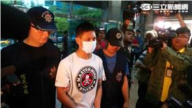 周嫌狠砍李翁27刀後逃離現場（楊忠翰攝）