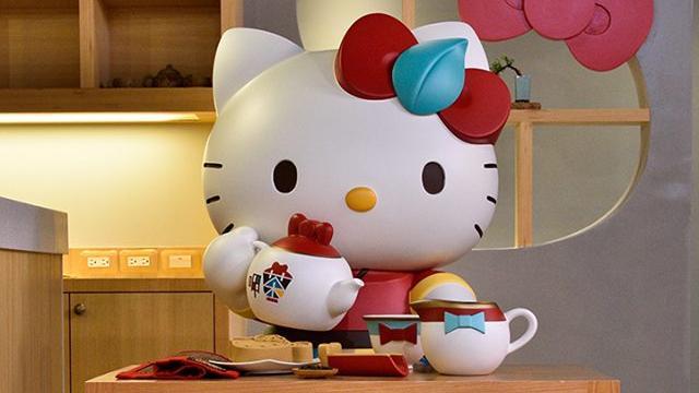 粉絲衝了！KITTY茶餐廳今試營運