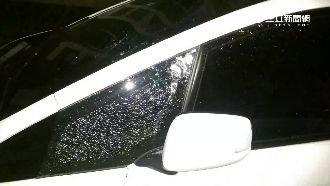 無辜遭惡煞砸車　車主質疑警辦案消極