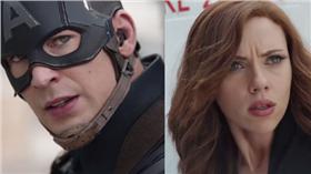 美國隊長 黑寡婦 /翻攝自Captain America臉書